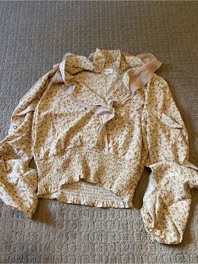 Petal Dew floral shirt NWT